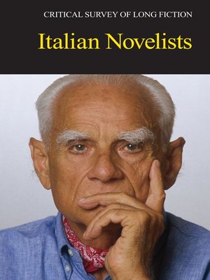 cover image of Critical Survey of Long Fiction: Italian Novelists